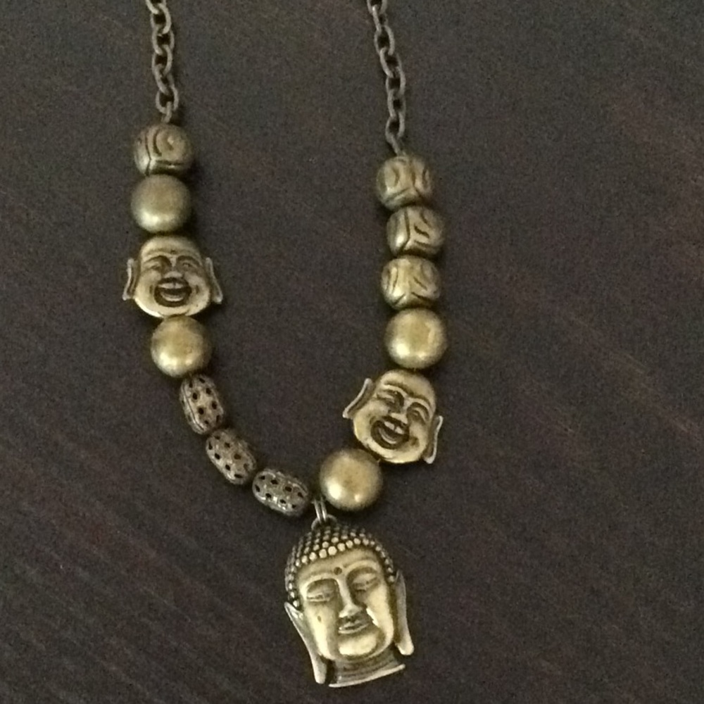 Happy Buddha necklace